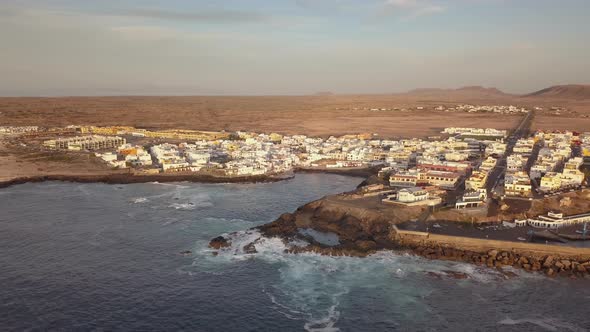 El Cotillo Aerial, Fuerteventura, Spain