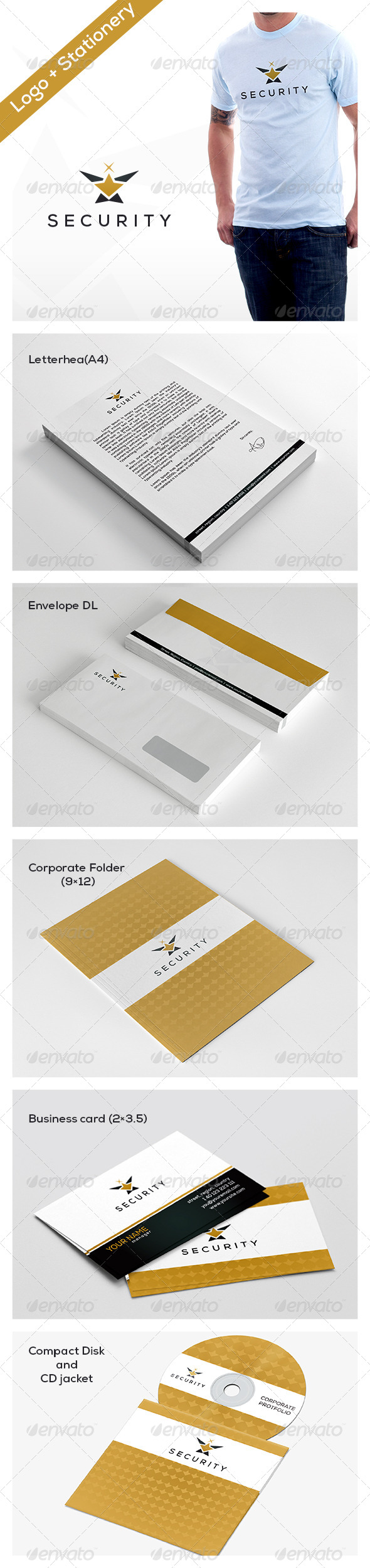 Security Stationery - Stationery Print Templates