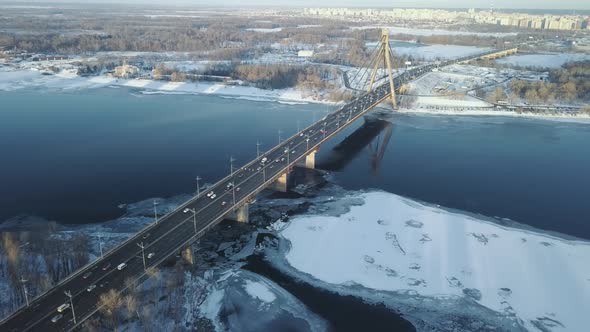 February 10 Ukraine Kiev South Bridge