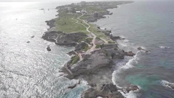 Isla Mujeres Cancun Caribbean Drone 