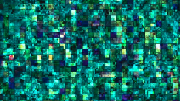 Broadcast Hi-Tech Glittering Abstract Patterns Wall 116