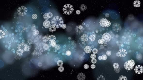 Magical Christmas Snowflakes