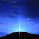 Bright Cross on Hill with Clouds on Blue Sky - VideoHive Item for Sale