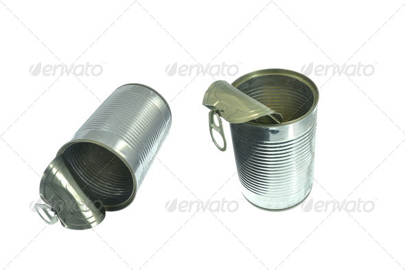 empty tin containers