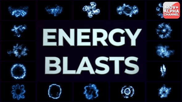 Energy Blasts Pack | Motion Graphics