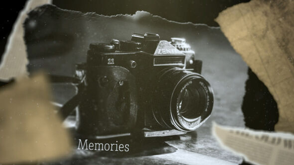 History Photo Slideshow Openers template preview