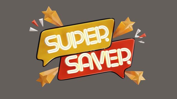 3D Animation of Super Savings Events provide the best deals alt