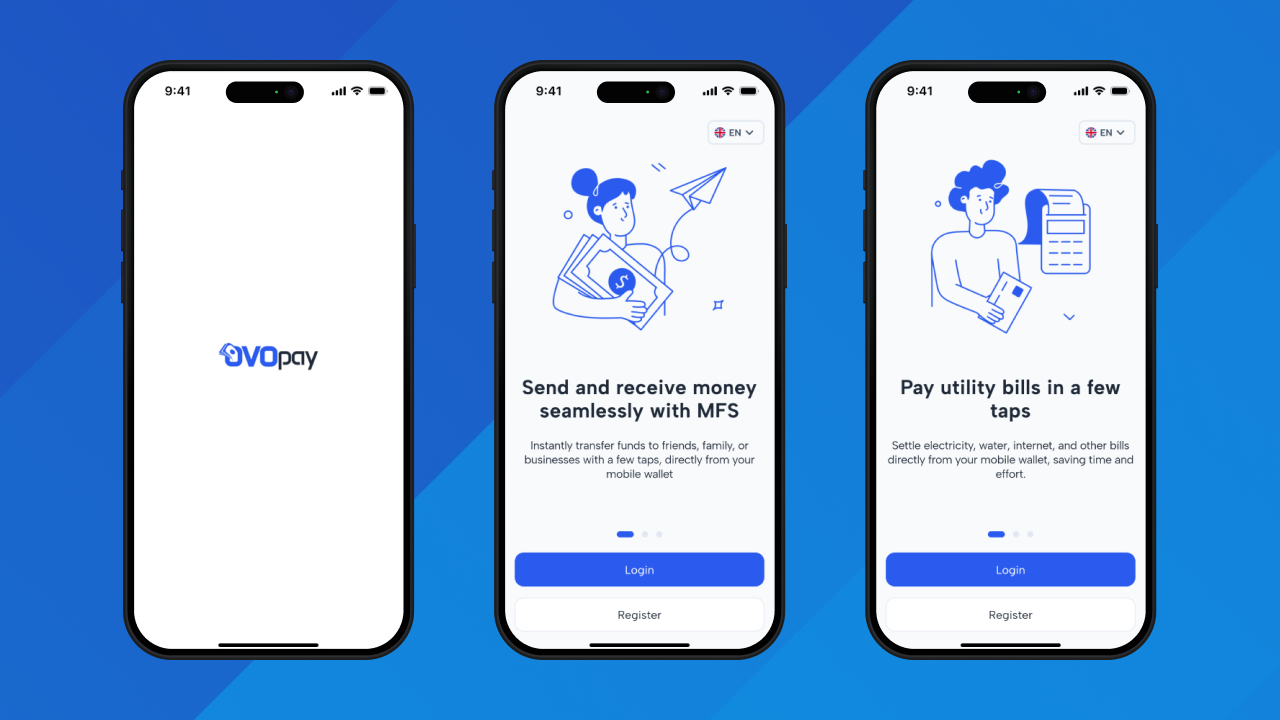 OvoPay Complete Cross Platform MFS Solution