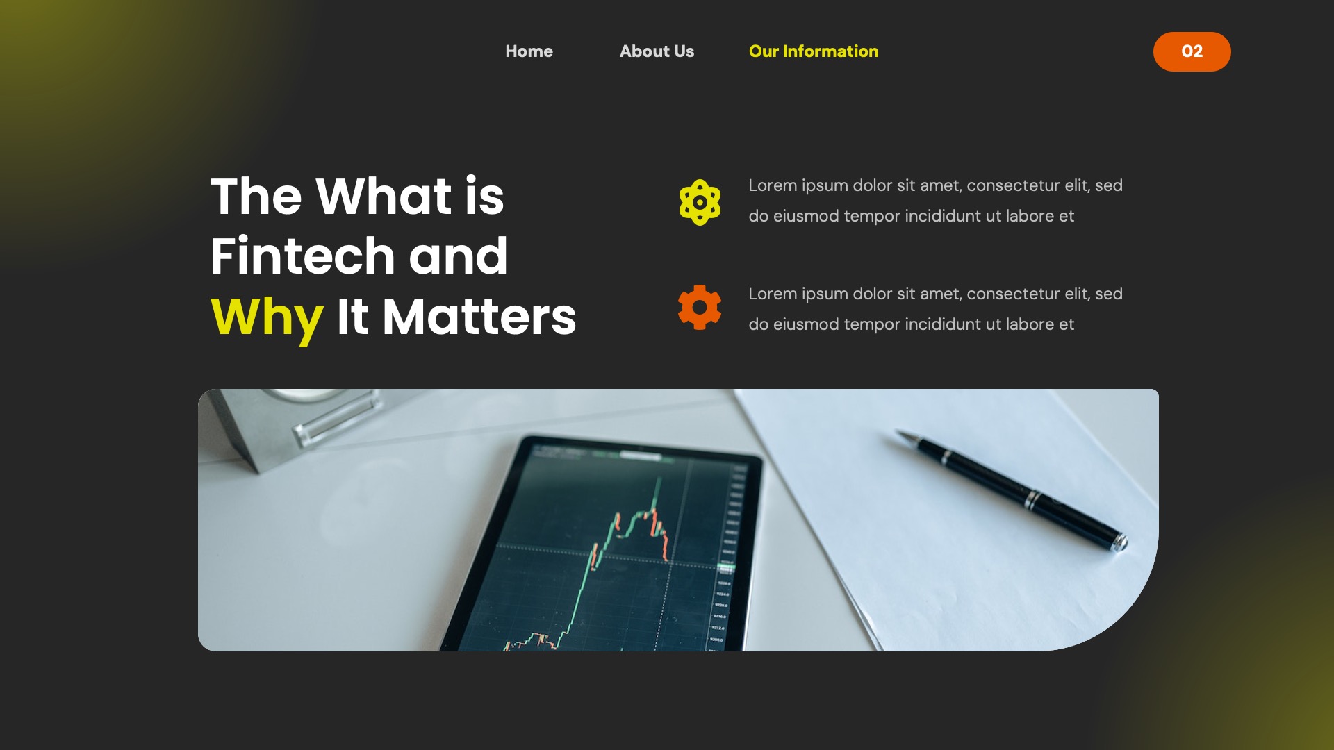 Financial Technology PowerPoint Template, Presentation Templates ...