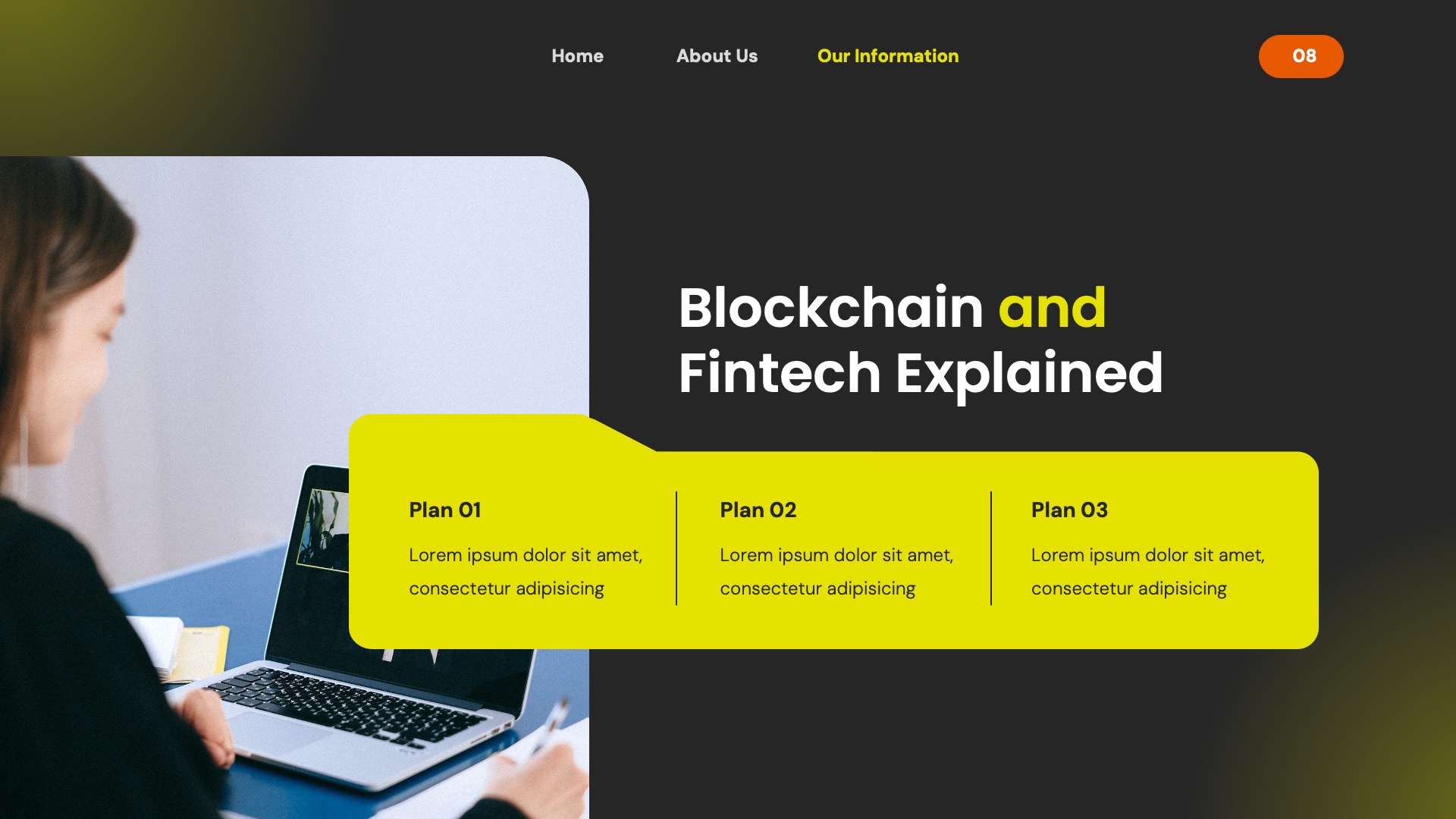 Financial Technology PowerPoint Template, Presentation Templates ...