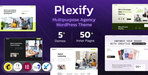Plexify | Creative Agency WordPress Theme