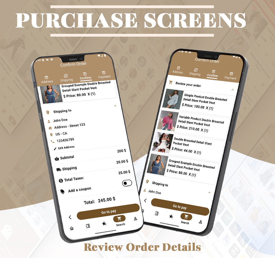 Flutter Fashion - Fashion Shop Ecommerce UI KIT | Flutter e-commerce ...