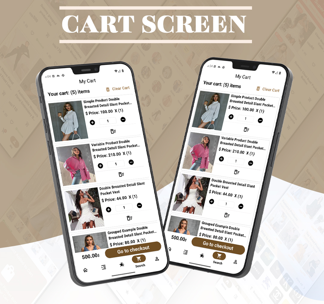 Flutter Fashion - Fashion Shop Ecommerce UI KIT | Flutter e-commerce ...
