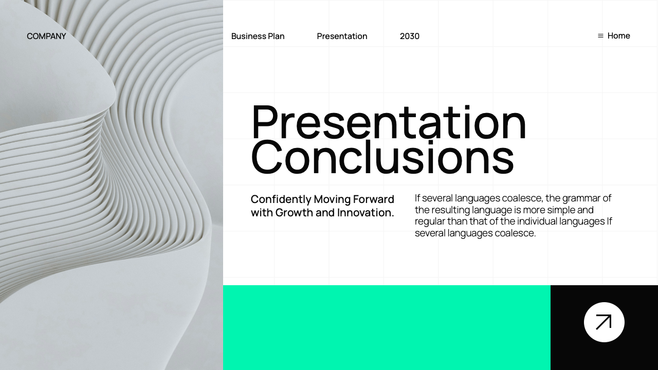 Black White Tosca Modern Business Plan Presentation, Presentation Templates