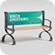Bench Advertising Mockup