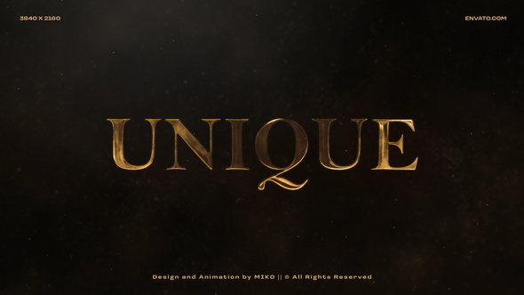 History Trailer Titles template preview