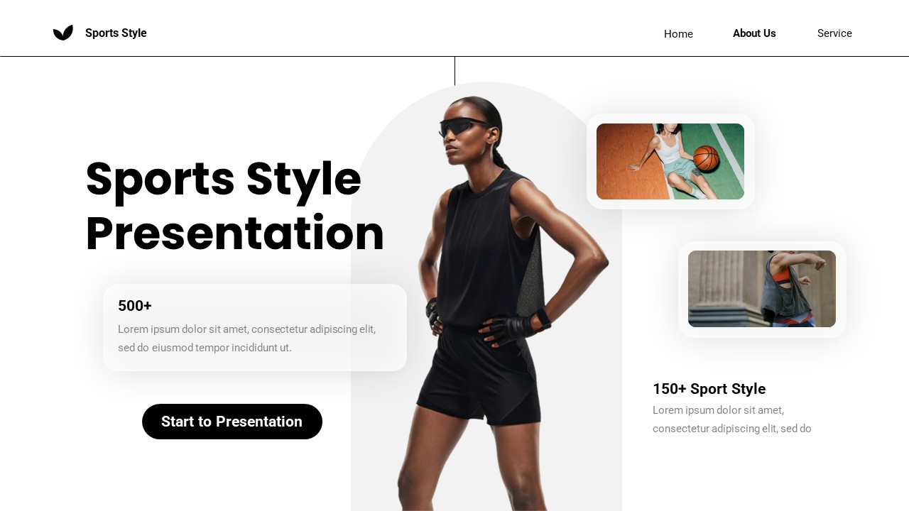 Sport Style PowerPoint Template, Presentation Templates | GraphicRiver