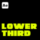 Lower Thirds - VideoHive Item for Sale