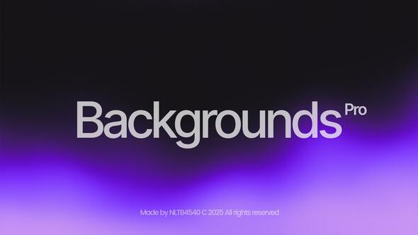 Gradient Backgrounds Elements template preview