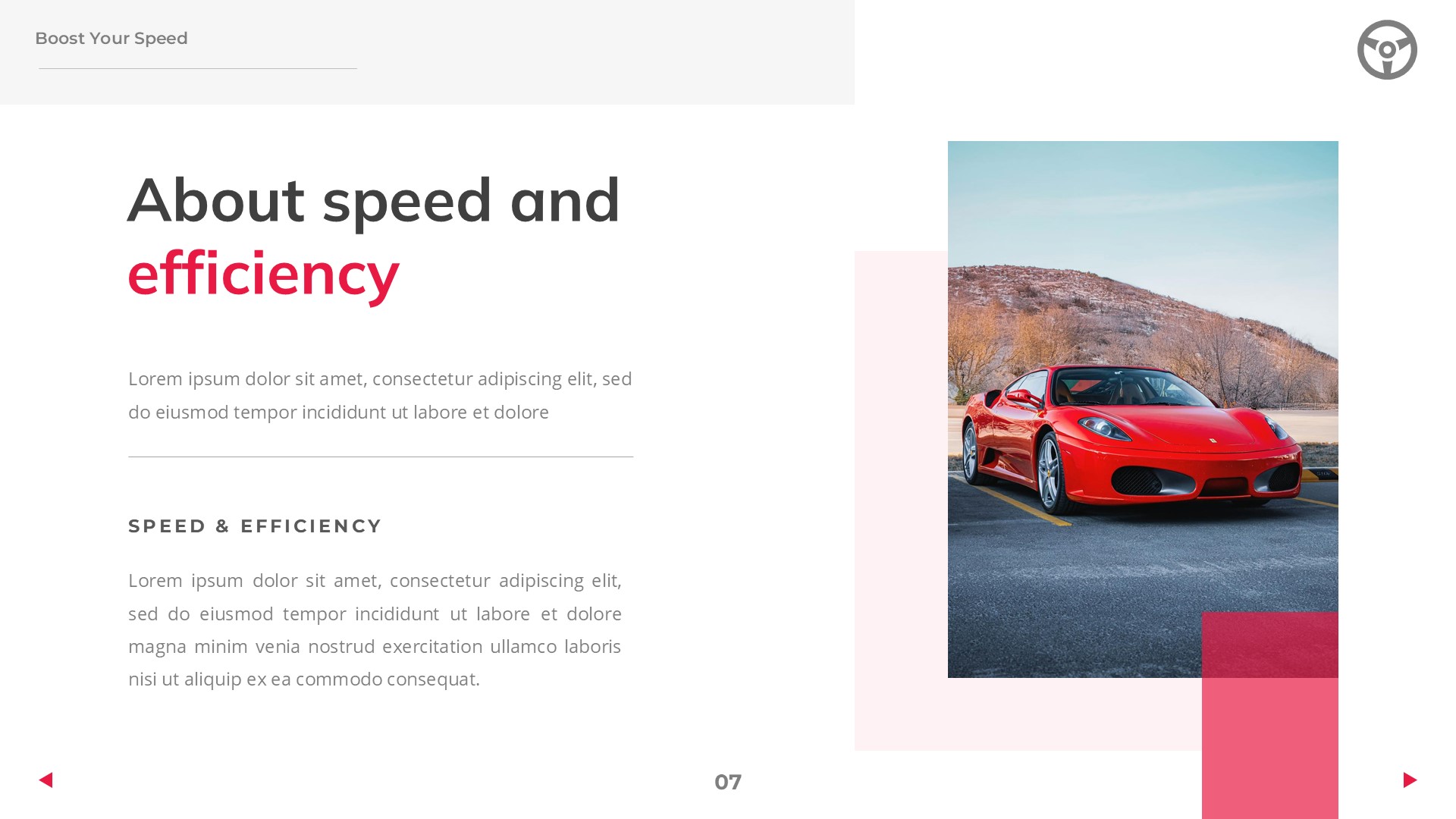 Go Wheels - Car Google Slides Template, Presentation Templates ...