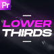 Lower Thirds Pack / MOGRT - VideoHive Item for Sale