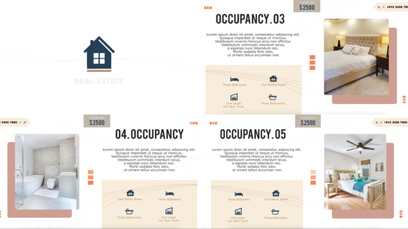 Real Estate For Sale Video Displays template preview