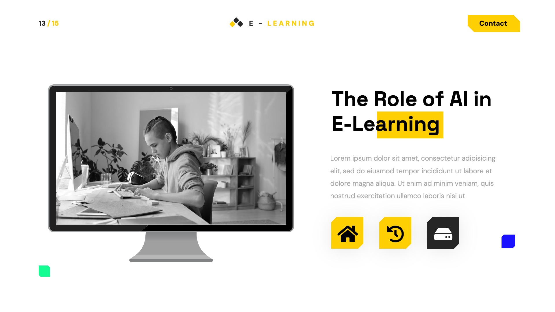 E-learning Education Keynote Template, Presentation Templates ...
