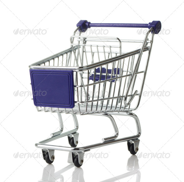 Shopping cart - Stock Photo - Images
