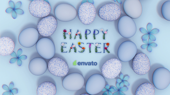 Happy Easter | AE Openers template preview