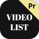 Video List Creator for Social Media PR - VideoHive Item for Sale