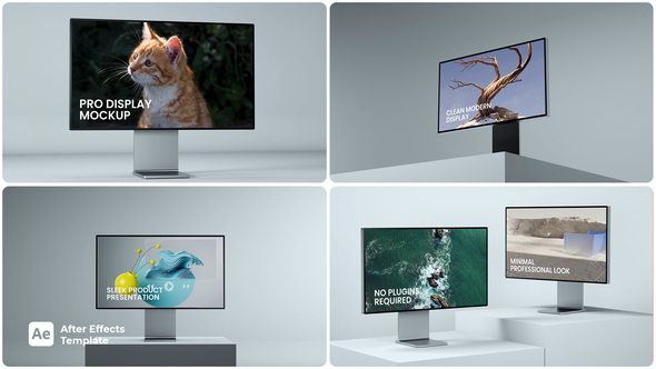 Pro Display Mockup Product Promo template preview