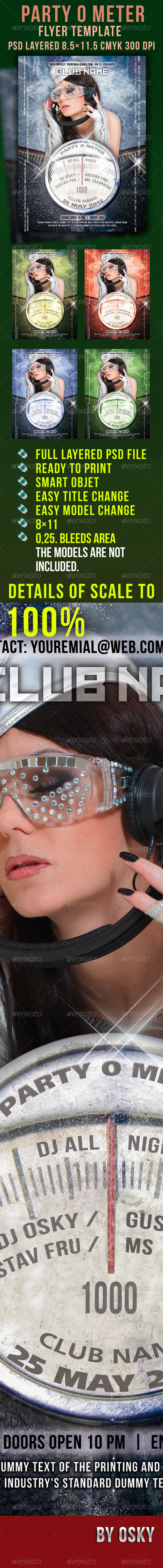 Party O Meter - Clubs & Parties Events