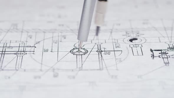Plan Blueprint Closeup alt