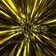 Golden Space Star Burst Tunnel 4K - VideoHive Item for Sale
