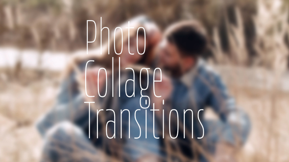 Photo Collage Transitions Elements template preview