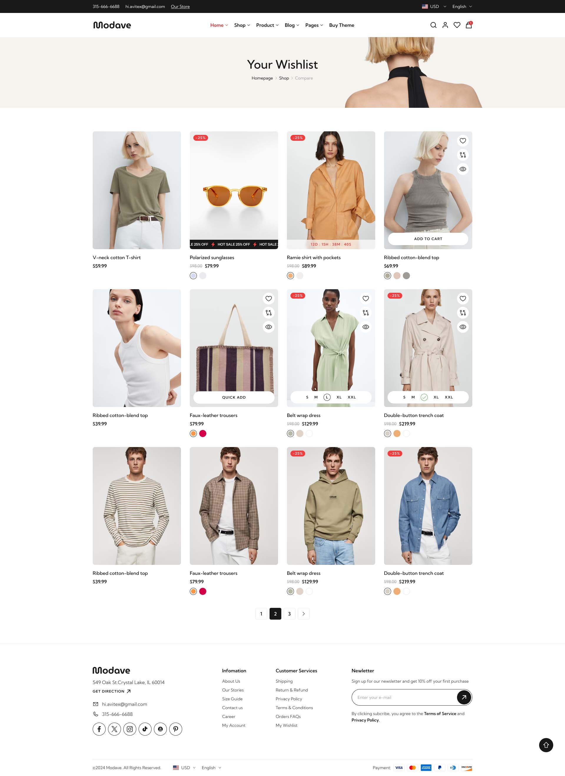 Modave - Multipurpose eCommerce Figma Template. by Avitex | ThemeForest