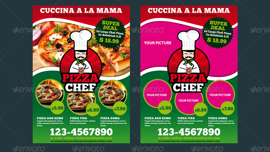 food delivery super bundle by doa graphicriver flyers delivery