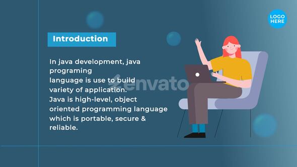 2D Character Explainer Video Kit Elements template preview