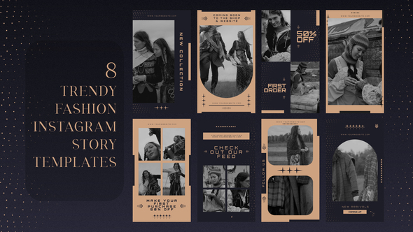 Instagram Stories Reels Product Promo template preview