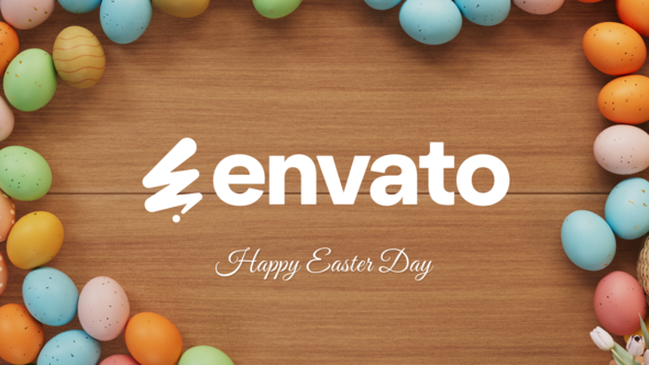 Happy Easter Logo Logo Stings template preview