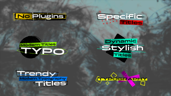 Specific Titles Elements template preview