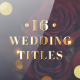 Wedding Titles - VideoHive Item for Sale