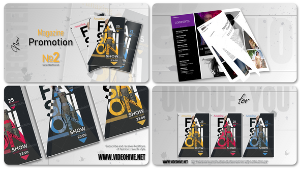 Magazine Promo V2 Product Promo template preview