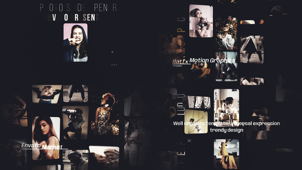 Photo Slide broadcast-packages template preview