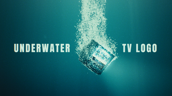 Underwater Tv Logo Logo Stings template preview
