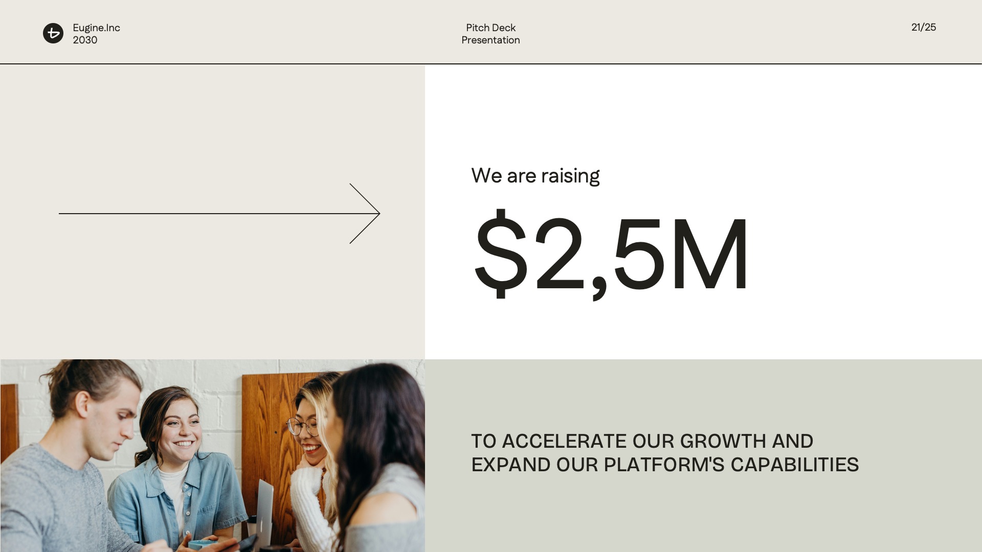 Minimal Black White Pitch Deck Keynote, Presentation Templates ...