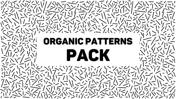 Organic Patterns Pack Titles template preview