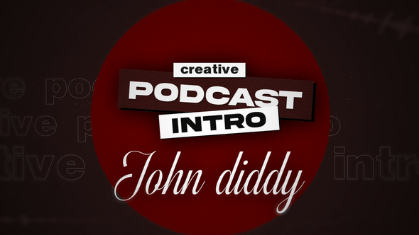 Grunge Podcast Intro Openers template preview