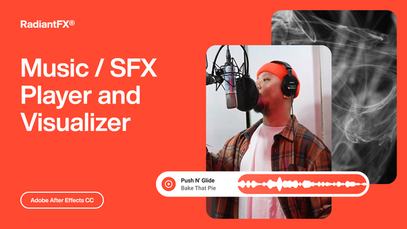 Music Visualizer Video Displays template preview