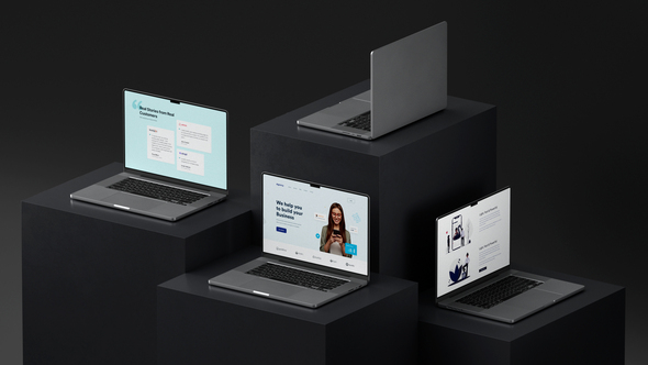 Laptop Mockup Product Promo template preview